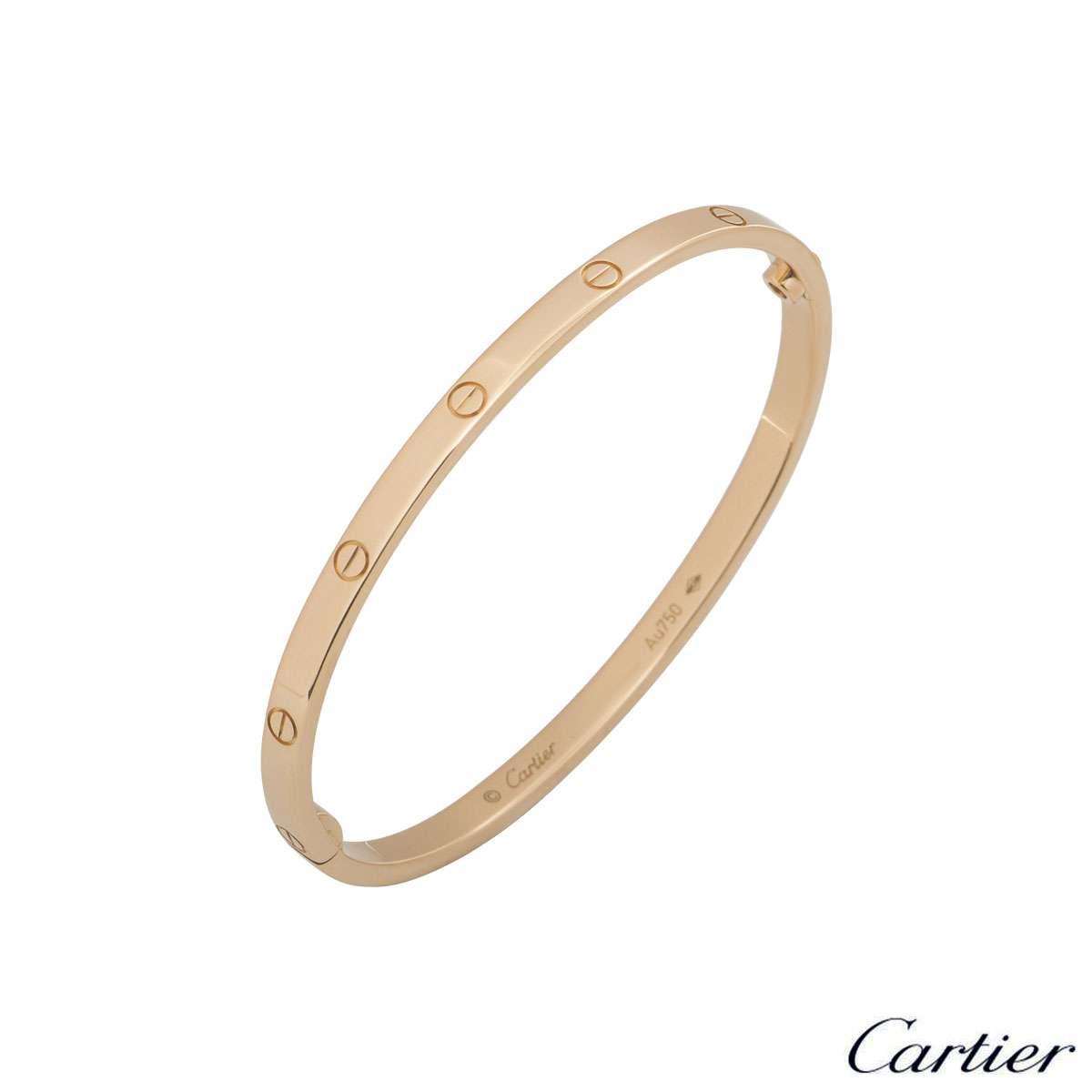 weight of cartier love bracelet size 17